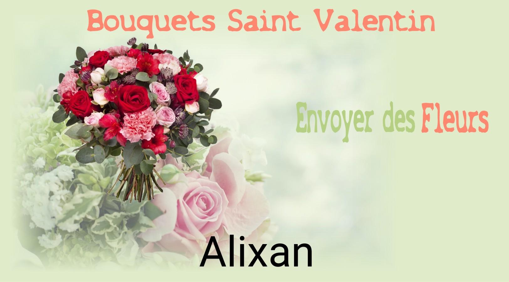 Roses de Saint-Valentin livrées à Alixan